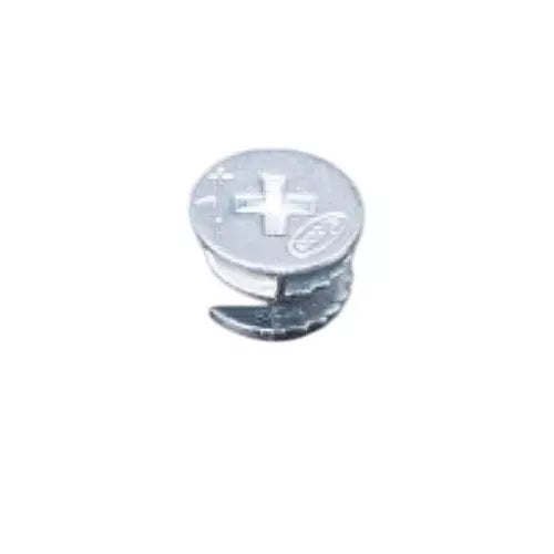 Ebco Minifix Housing - Zinc Plated White