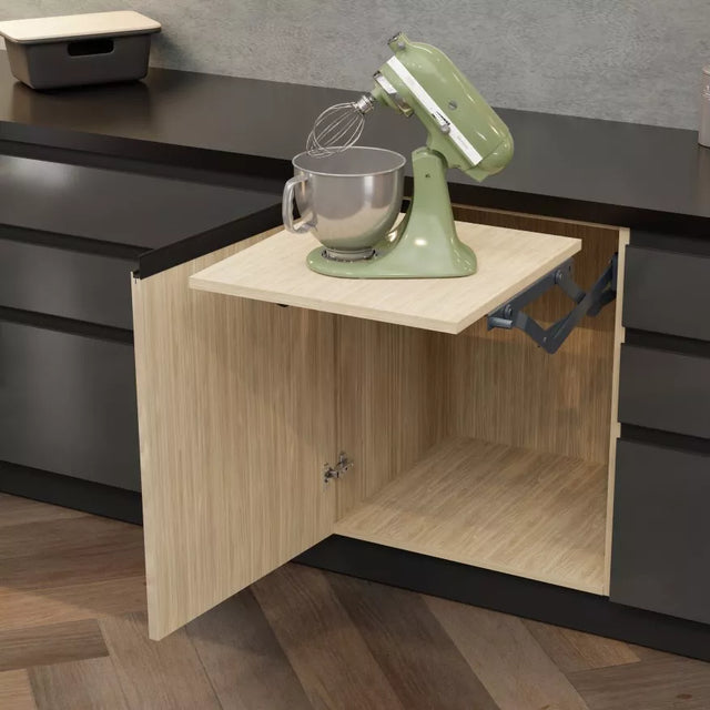 Ebco Mixer Lift Up Stand - 550 mm depth, Anthracite