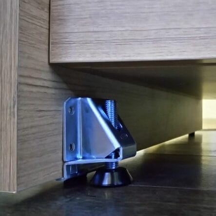 Ebco PB1 Adjustable Plinth Base – 500 kg Load (ZY Finish)