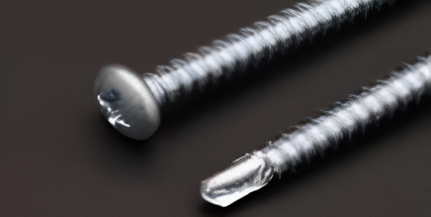 Ebco Phil Recess PAN Head Drill Screw - Zinc Plated White