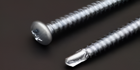Ebco Phil Recess PAN Head Drill Screw - Zinc Plated White