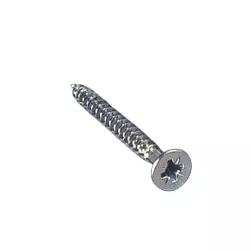 Ebco Pozi Recess CSK Head Screw with SAW-Thread – Nickel Plated