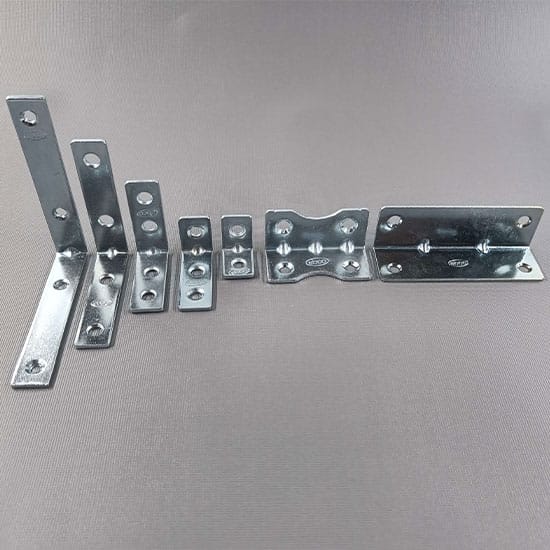 Ebco RA Bracket – Zinc Plated White