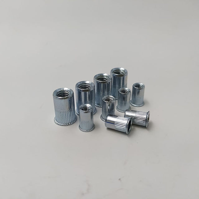 Ebco Rivet Nut – Zinc Plated White