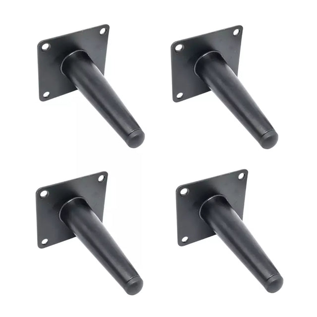 Ebco Round Black Sofa Leg 