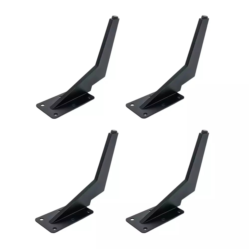 Ebco Angled Black Sofa Leg