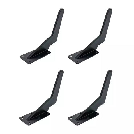 Ebco Angled Black Sofa Leg