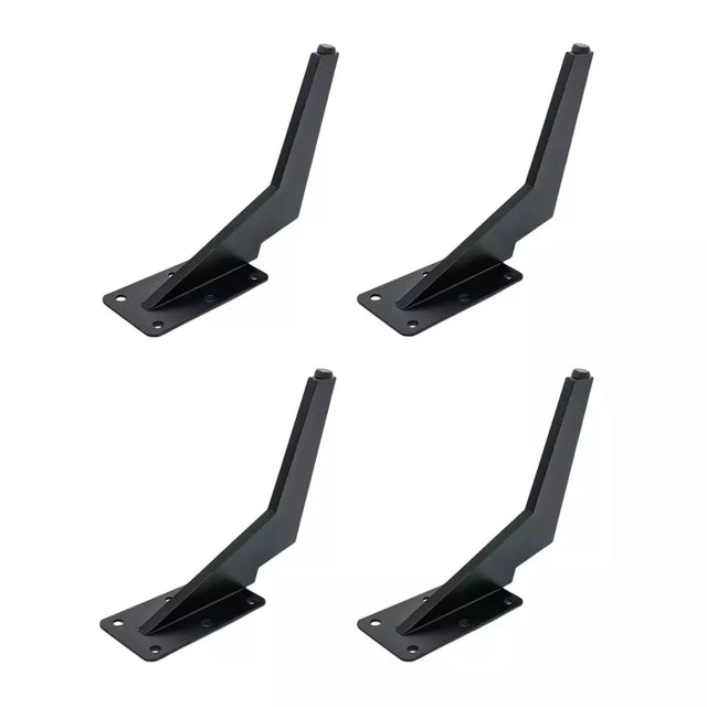 Ebco Angled Black Sofa Leg