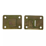 Ebco SOC1 Sofa Connector Zinc Plated Yellow Finish