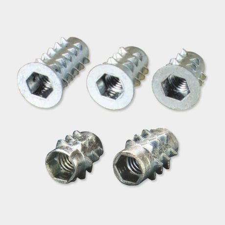 Ebco ST Insert - Zinc Plated White