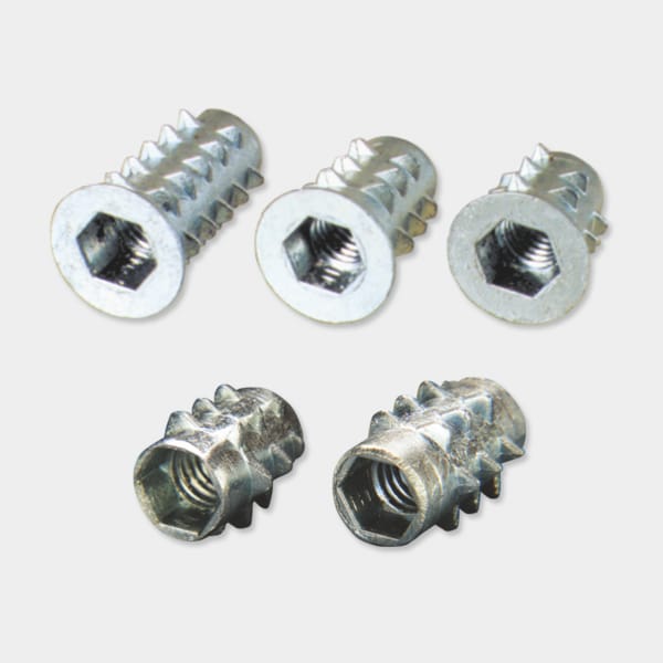 Ebco ST Insert - Zinc Plated White