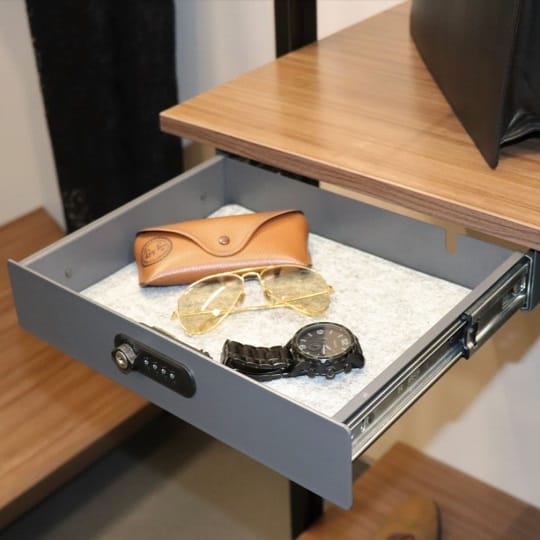 Ebco Safe Drawer Mini – Single with Combination Lock & Felt Mat (360×270×60mm)