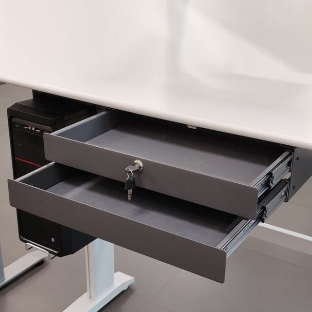 Ebco Safe Drawer – Top Mount Double (470×300×125mm)