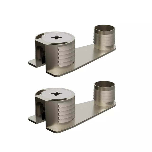 Ebco Shelf Cam Large Z - Zinc Plated White