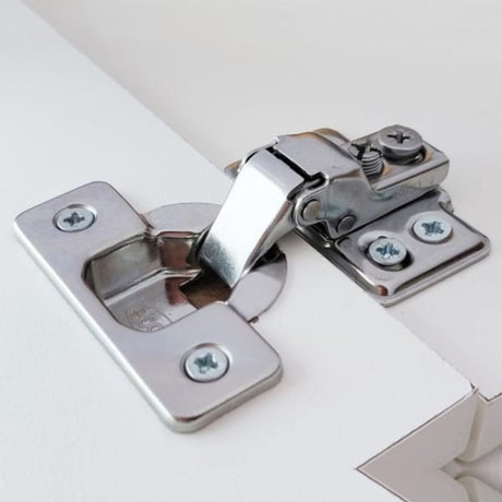 Ebco Short Arm Hinge with 4 Hole Mounting Plate SS304