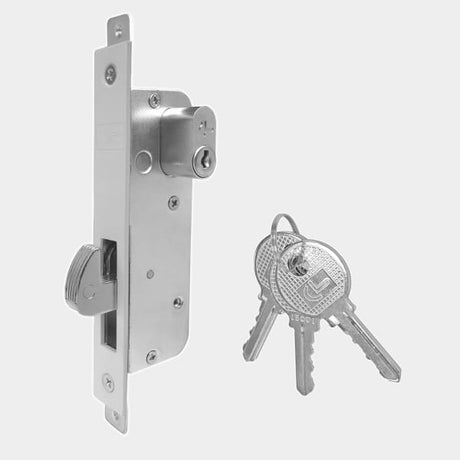 Ebco Sliding Door Lock – Aluminium