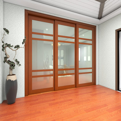 Ebco Sliding Door System 100 - for Wooden Door