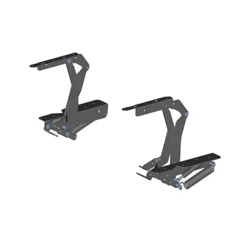 Ebco Table Lift 200 with Damper – 200mm Stroke, Anthracite