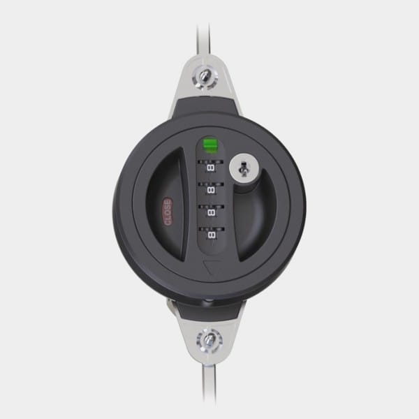 Ebco 4 Digit Combination Lock Wardrobe 2-Point Inset