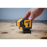 Dewalt Multi-Beam 5 Points Laser Pointer with Backline (Yellow & Black)