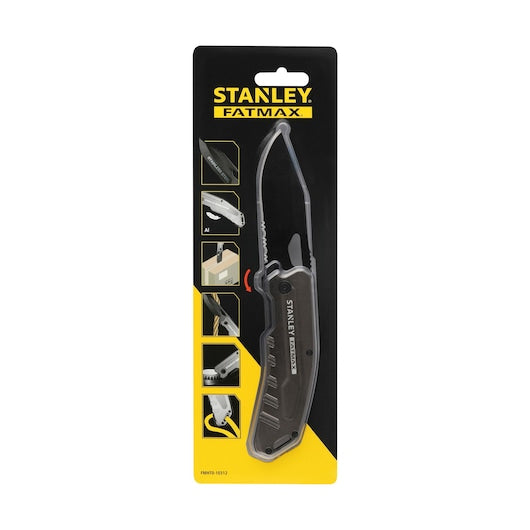 Stanley 80 mm FatMax Premium Folding Pocket Knife With Bottle Opener