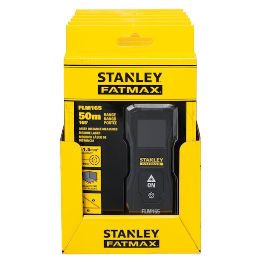 Stanley 50 Mtr FatMax Laser Distance Measurer (FLM165)