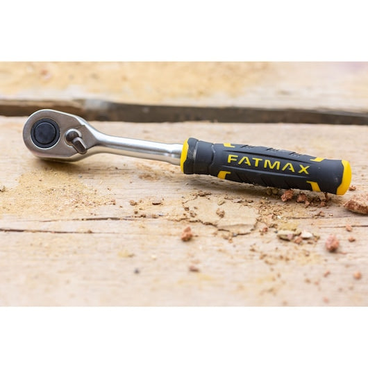 Stanley 1/4 Inch Sq. Drive 120T FatMax Quick Release Ratchet