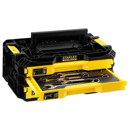 STANLEY® FATMAX® 3 Drawer Kit -1/4 in. & 1/2 in., 126 pc.