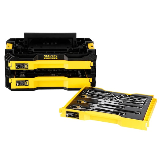 STANLEY® FATMAX® 3 Drawer Kit -1/4 in. & 1/2 in., 126 pc.