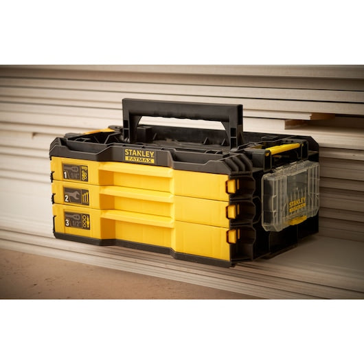 STANLEY® FATMAX® 3 Drawer Kit -1/4 in. & 1/2 in., 126 pc.