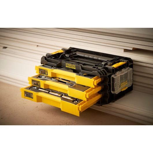 STANLEY® FATMAX® 3 Drawer Kit -1/4 in. & 1/2 in., 126 pc.