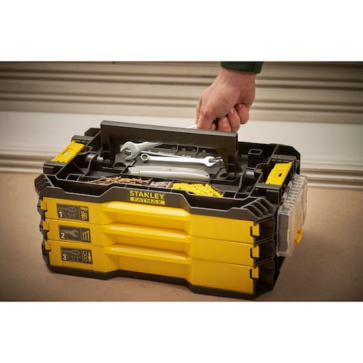 Stanley FatMax 3‑Drawer Kit 126pc