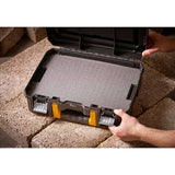 Stanley 17 Inch FatMax Pro-Stack Shallow Box With Large Handle & Organizer (30 Kg Load Capacity)