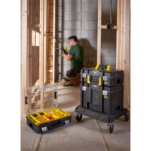 Stanley FatMax Pro-Stack Cart With 100 Kg Load Capacity