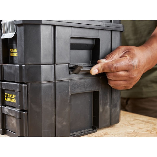 Stanley 17in FatMax Pro-Stack Combo Toolbox 30Kg