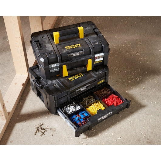 Stanley 17 Inch FatMax Pro-Stack Combo Toolbox With 30 Kg Load Capacity