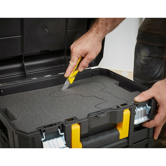 Stanley 17 Inch FatMax Foam Insert For Pro-Stack & Tstak Tool Boxes (Individually Adjustable)