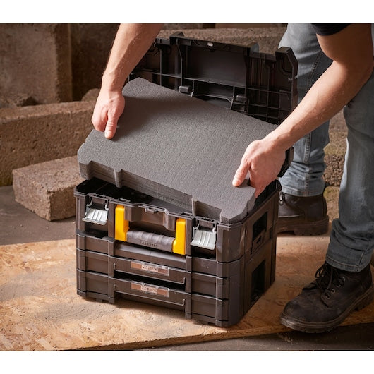 Stanley 17 Inch FatMax Foam Insert For Pro-Stack & Tstak Tool Boxes (Individually Adjustable)