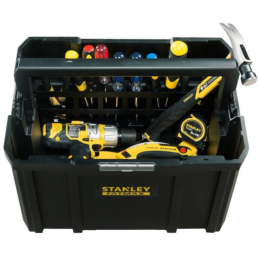 Stanley 17 Inch FatMax Pro-Stack Hard / Open Tote With 20 Kg Load Capacity