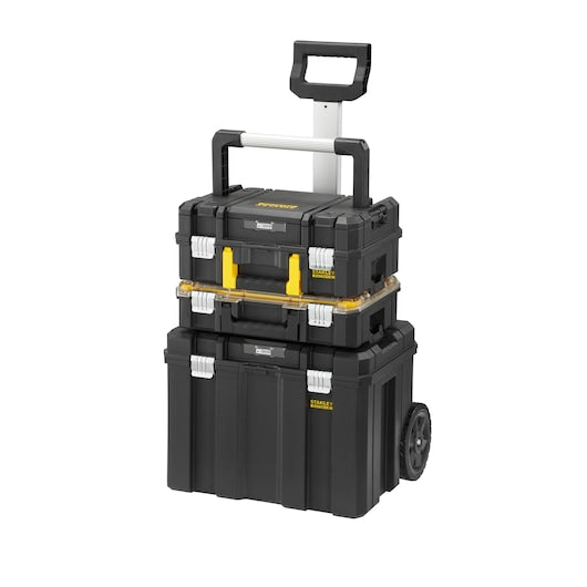 Stanley 28 Inch FatMax Pro-Stack Mobile Tower Trolley With 3 Elements