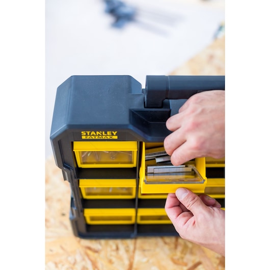 Stanley 18" FatMax Flip Bin Organizer 7kg
