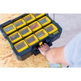 Stanley 18 Inch FatMax Portable Flip Bin Organizer With 7 Kg Load Capacity