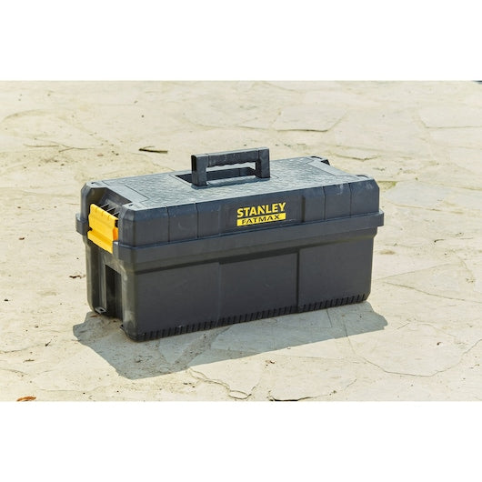 Stanley 25 Inch FatMax Step Stool Tool Box With 30 Kg Load Capacity