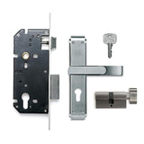 Godrej GLORIA 200 mm Door Handle Set 2C with Victor Cylinder