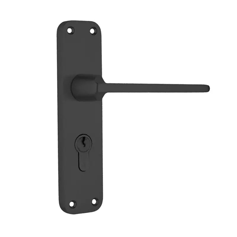 Godrej BM10 175mm Door Handle Set 2C Matte Black