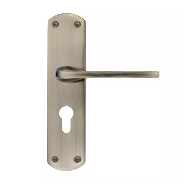 Godrej EM02 200mm Door Handle Set 2C Antique Brass
