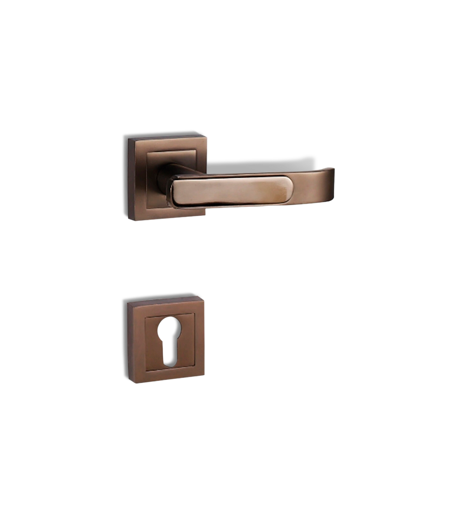 Godrej Gloria Baby Latch with Handle Set - Black Nickel (3724)