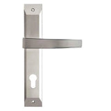 Godrej NEH 06 240 mm Door Handle Set 2C - Satin Steel