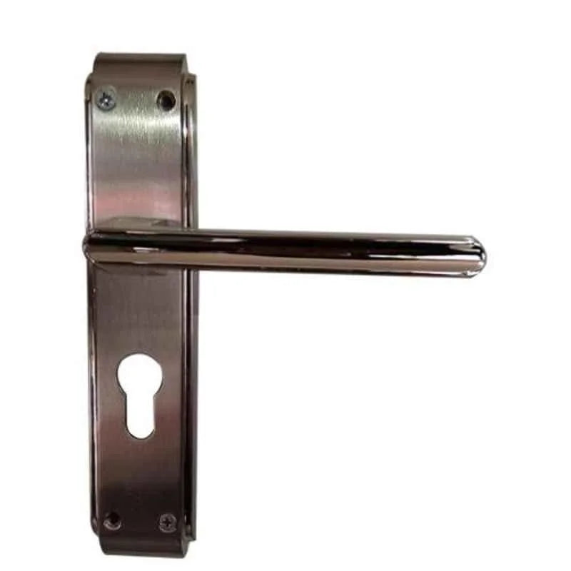 Godrej NEH07 200mm Door Handle Set 1CK Satin Steel