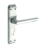 Godrej NEH07 240mm Door Handle Set 2C - Satin Steel